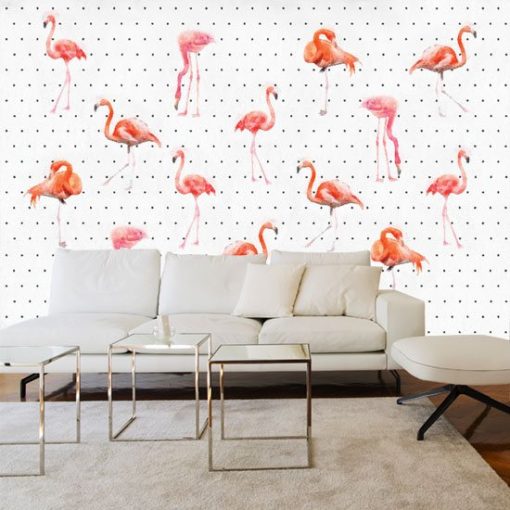ozdoby z flamingami